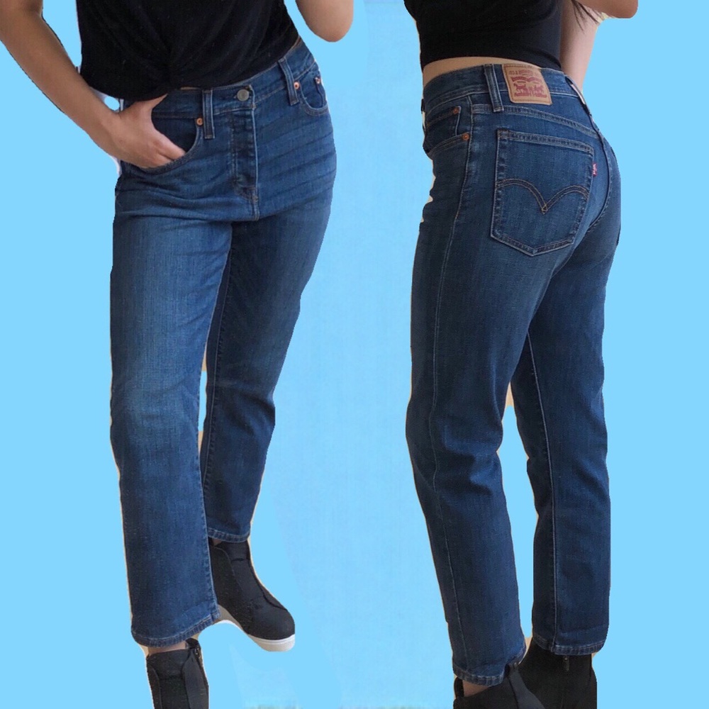 501 Levi’s jeans, “wedgie straight”
